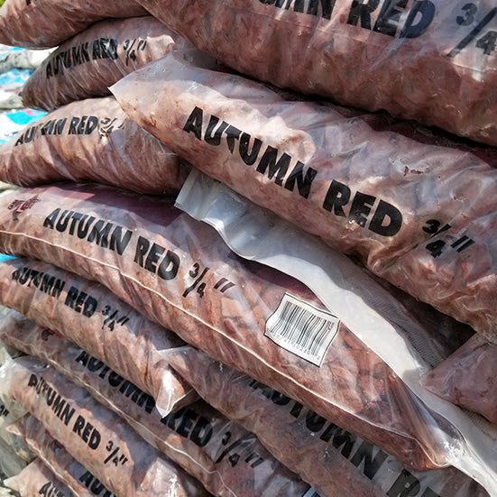 Autumn Red Tipple Decorative Gravel