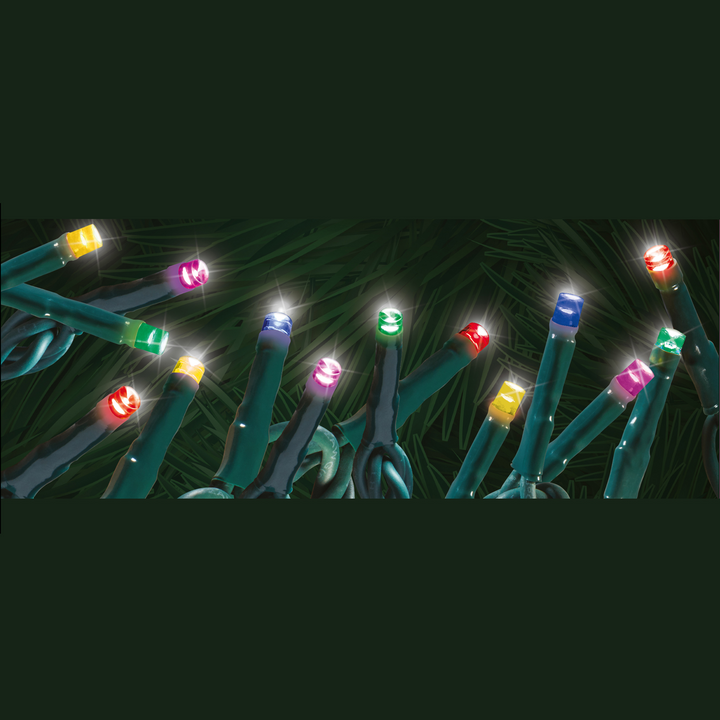 Steady "Starry-Pro Lights" 100L LED String Set Multi-Color Green