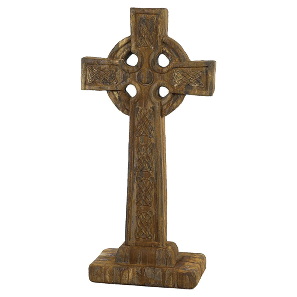 Celtic Cross Statue, XL Espresso