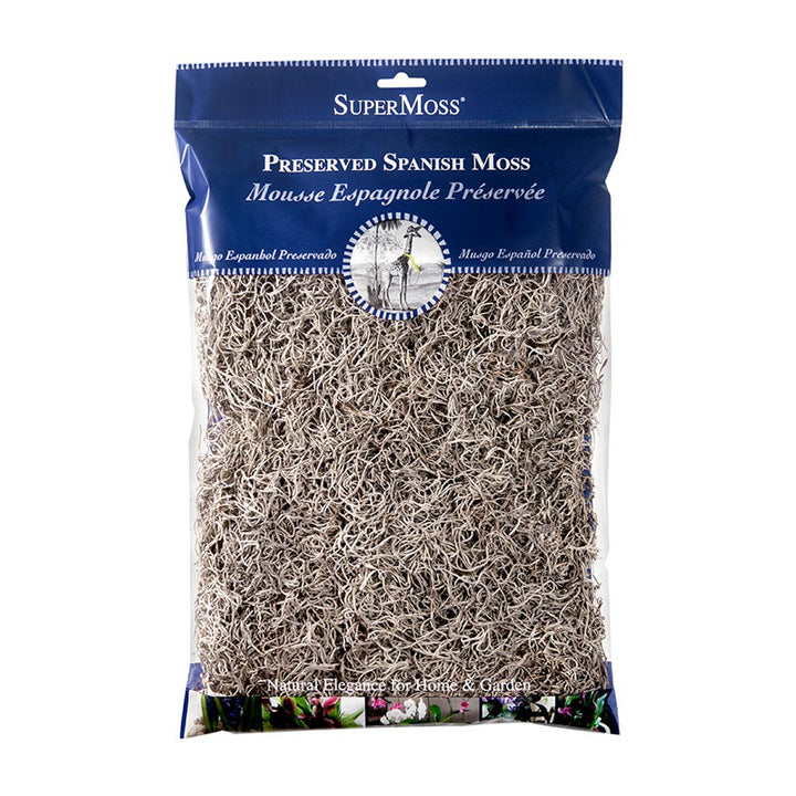 Preserved Spanish Moss 325 cubic inches