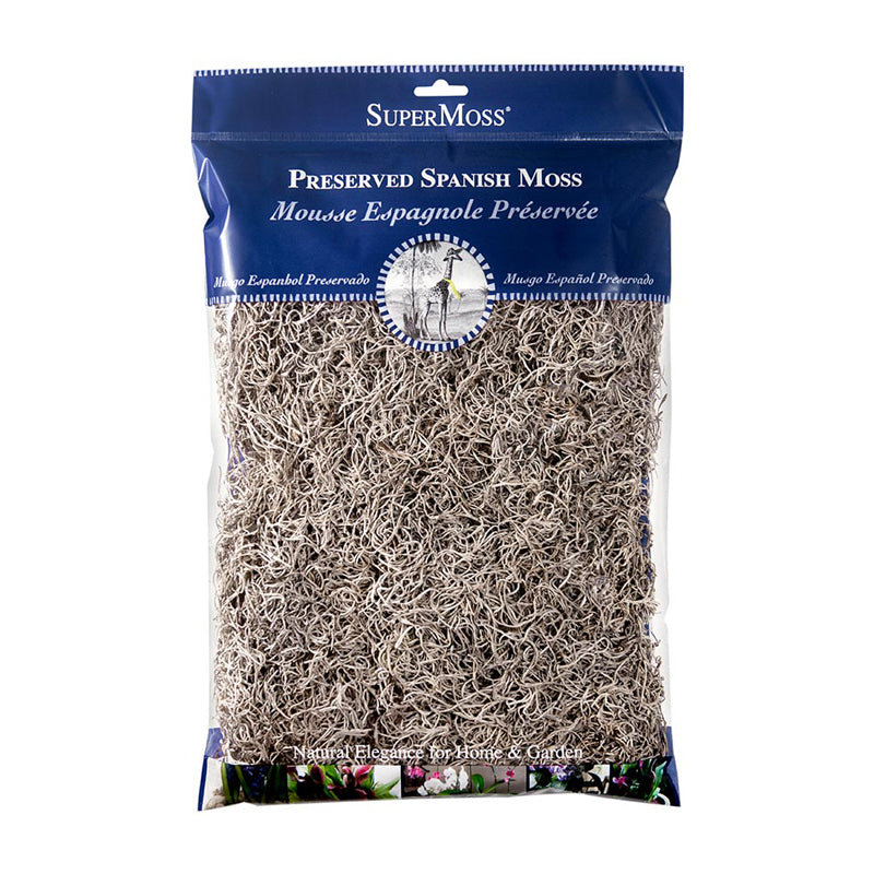 Preserved Spanish Moss 325 cubic inches