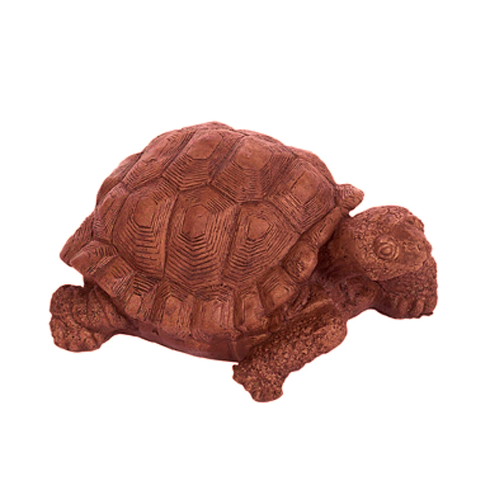 Box Turtle Figurine Rust