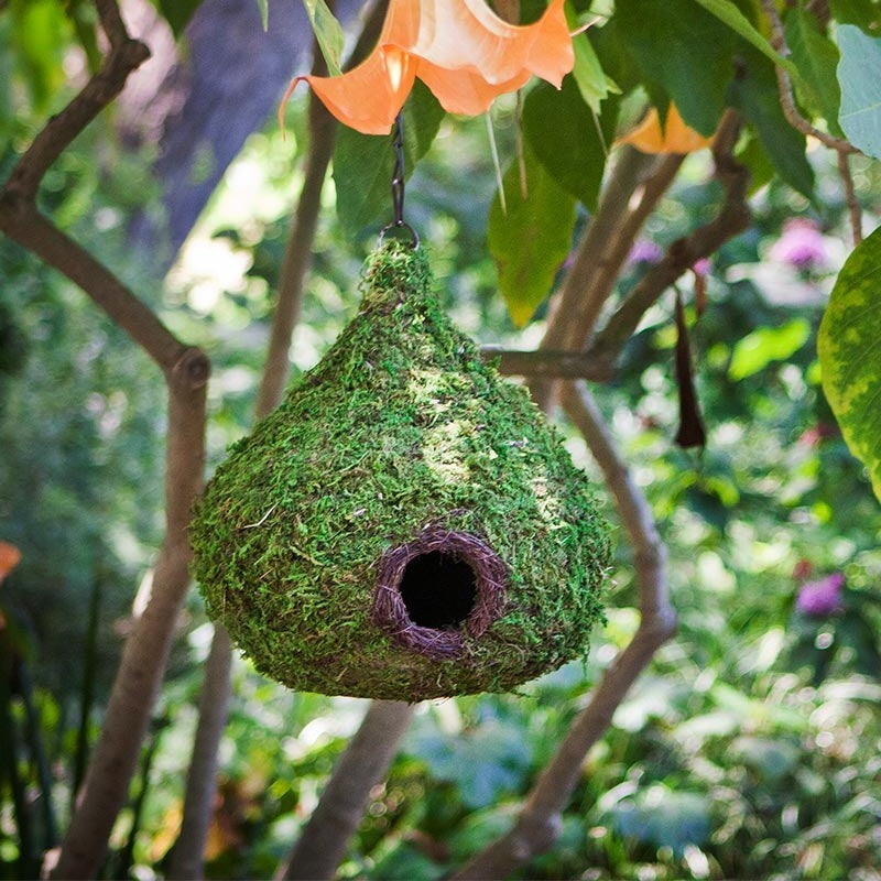 Raindrop Woven Birdhouse