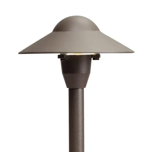 Kichler Mini Dome Path Light Textured Architectural Bronze