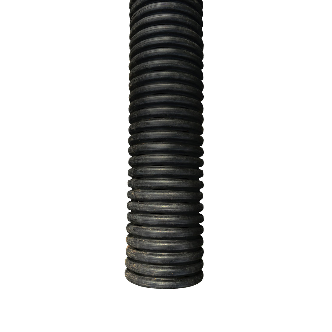 Black Corrugated Pipe 4" Perforated