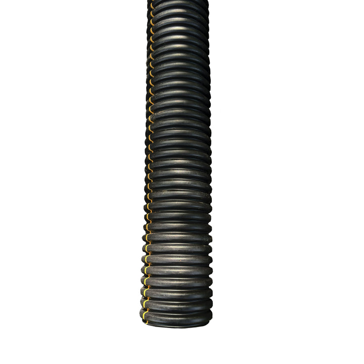 Black Corrugated Pipe 4" Solid