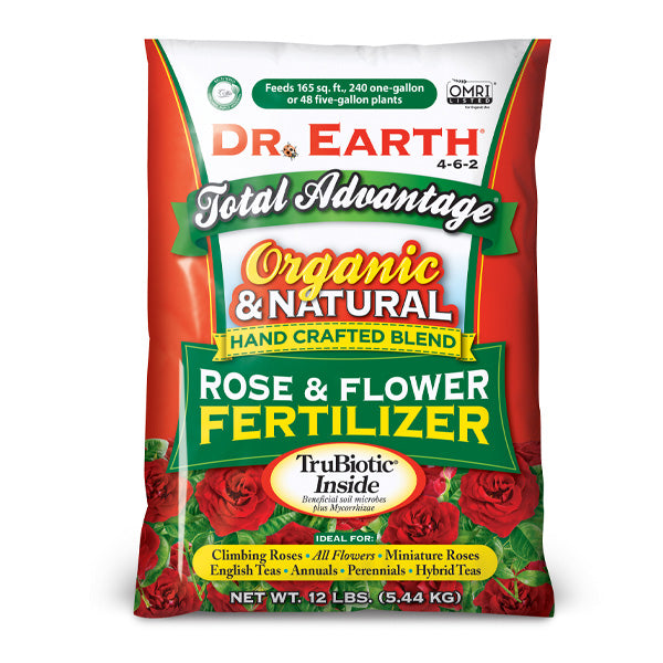 Dr. Earth Rose & Flower Fertilizer 12lb Bag