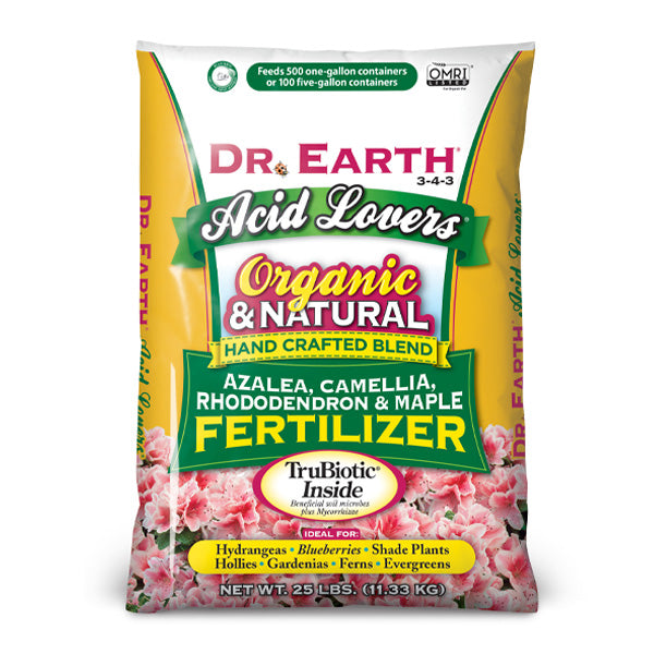 Dr. Earth Acid Lovers Fertilizer 25lb Bag