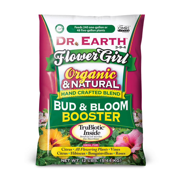 Dr. Earth Flower Girl Bud & Bloom Booster Fertilizer 12lb Bag