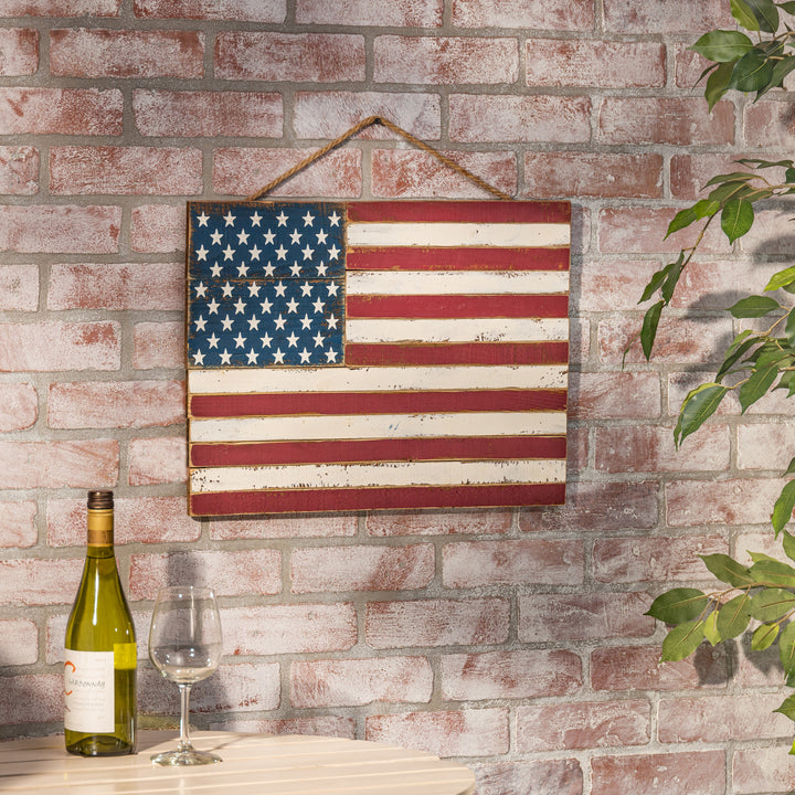 American Flag Wall Art Wood