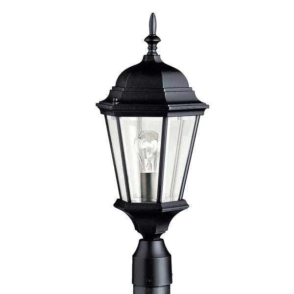 Kichler Madison Outdoor Post Light Black