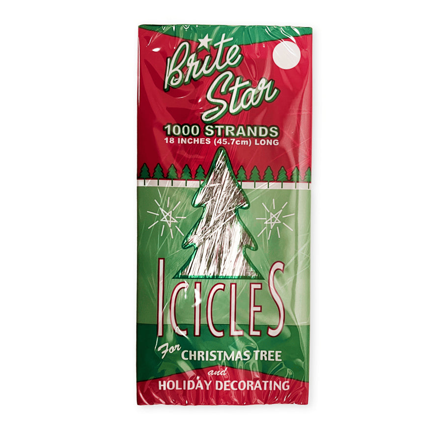 Silver Icicle Strands