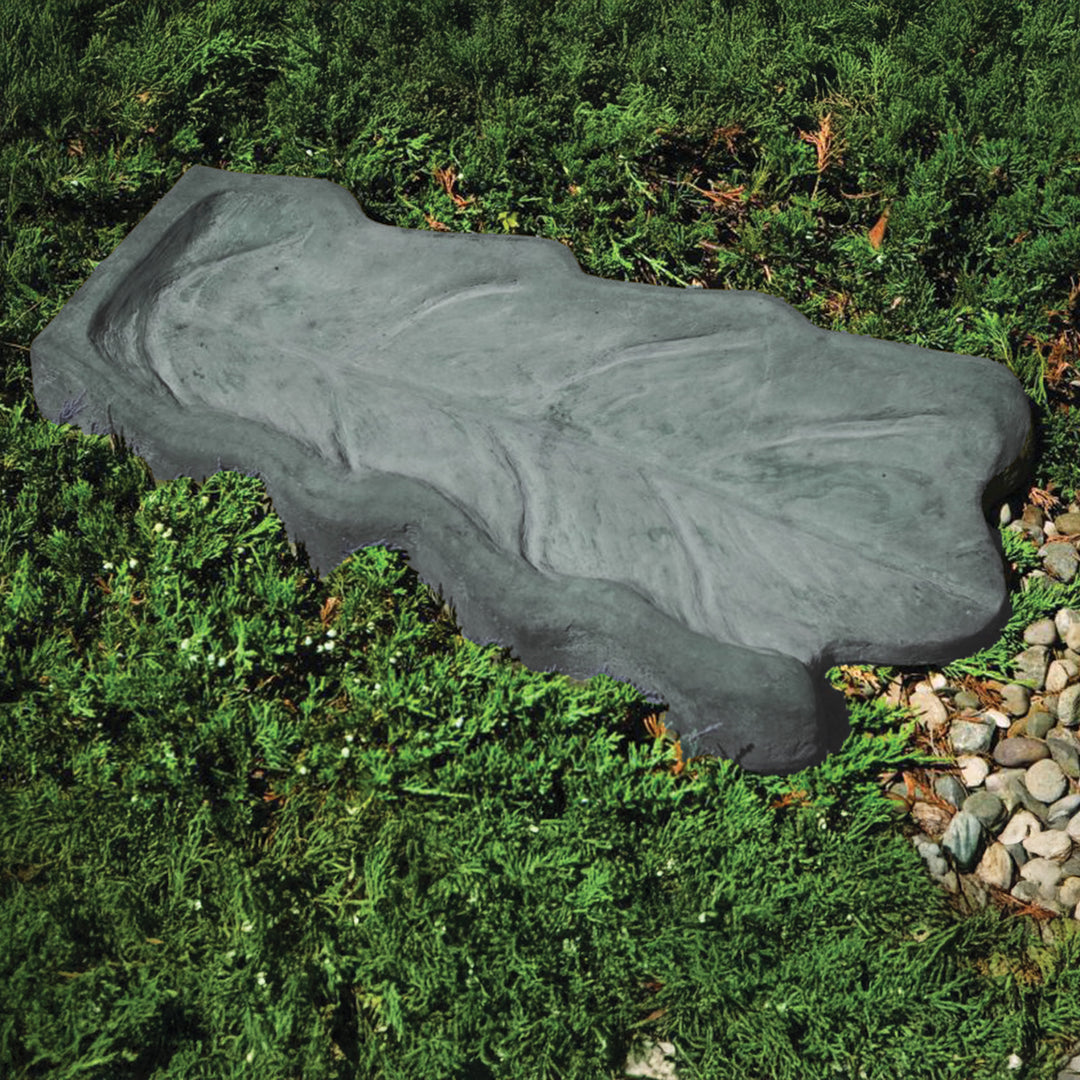 Leaf Splash Block Blue Stone