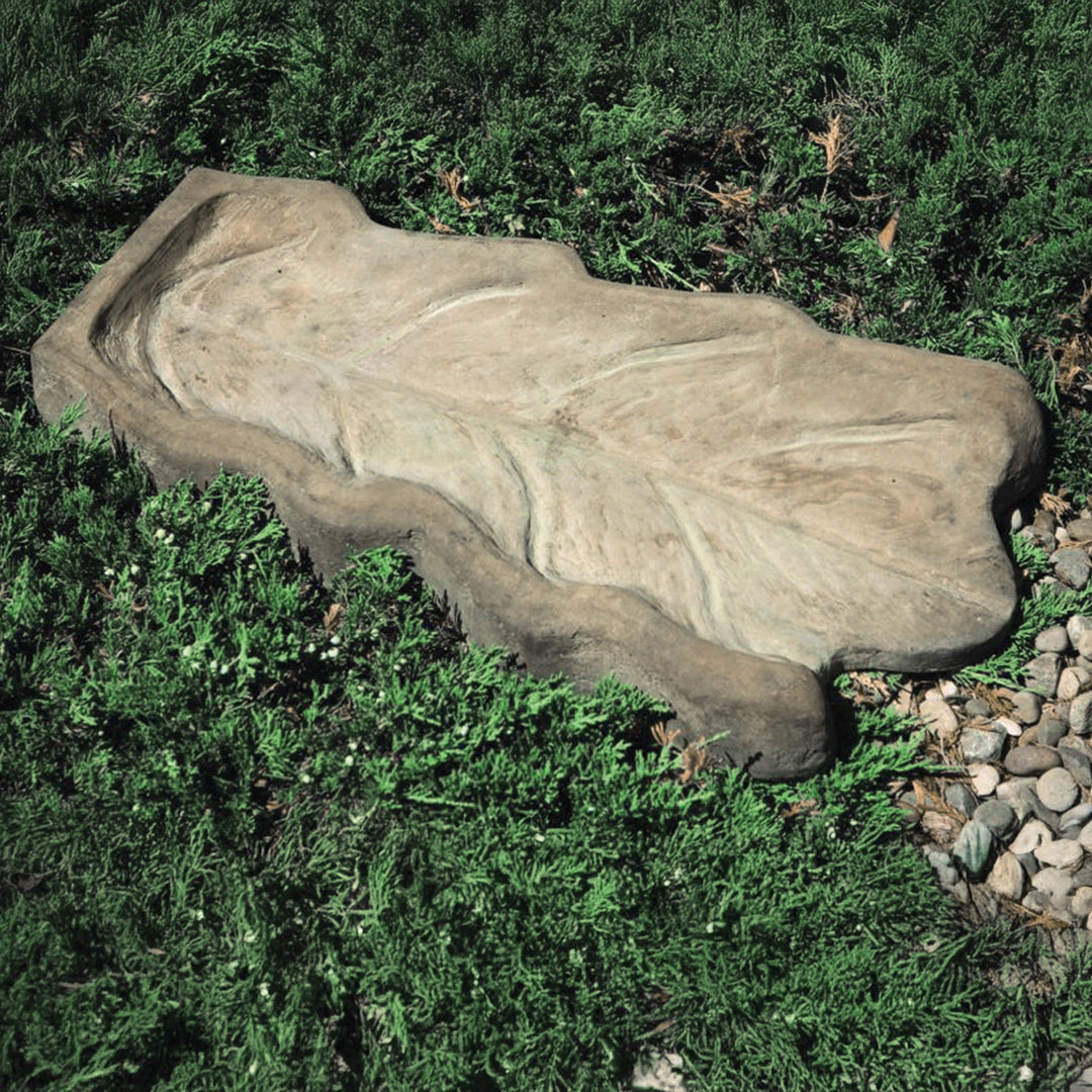 Leaf Splash Block Old Stone