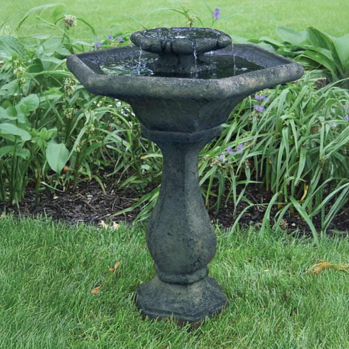 Chelsea Glow Hexagon Fountain Blue Stone