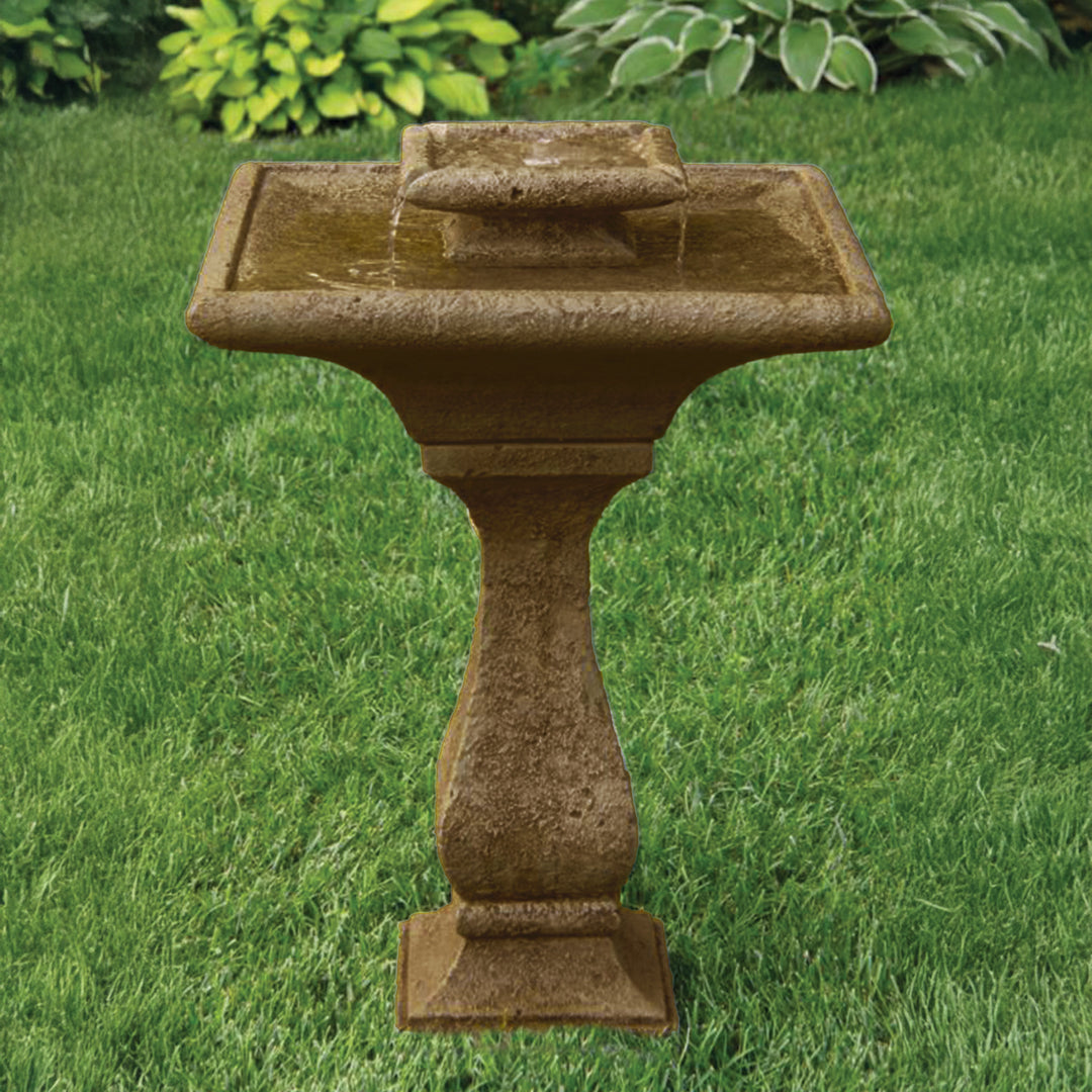 Chelsea Glow Square Fountain Classic Amber