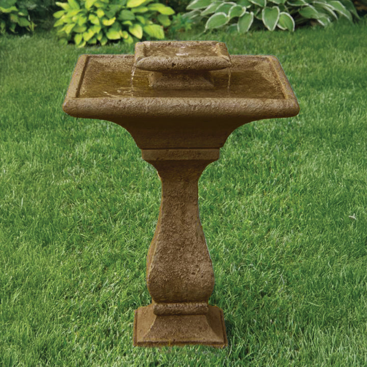 Chelsea Glow Square Fountain Classic Amber