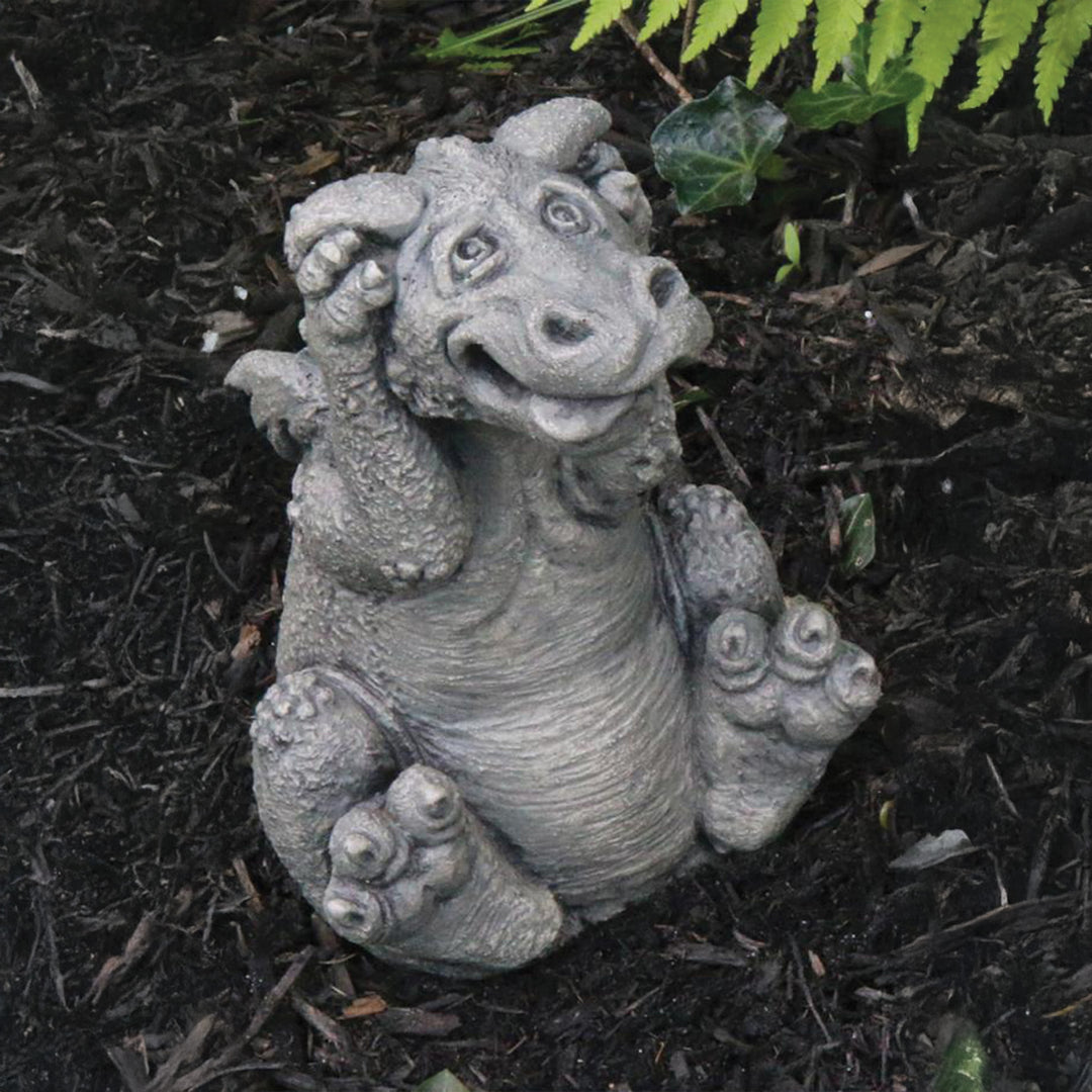 Lil Dragon - Too Much Noise Statue Classic Patina