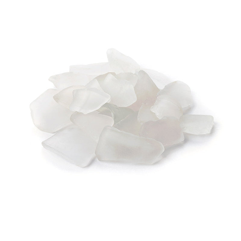 Sea Glass Frosted White