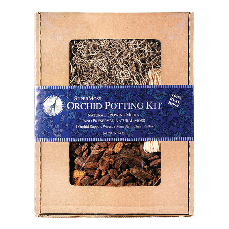 Orchid Potting Kit, Spanish Moss