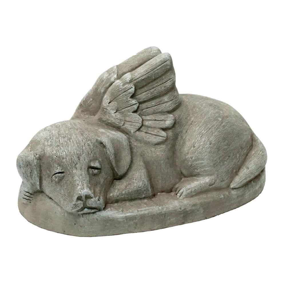 Dog Memorial Statue Pre Aged