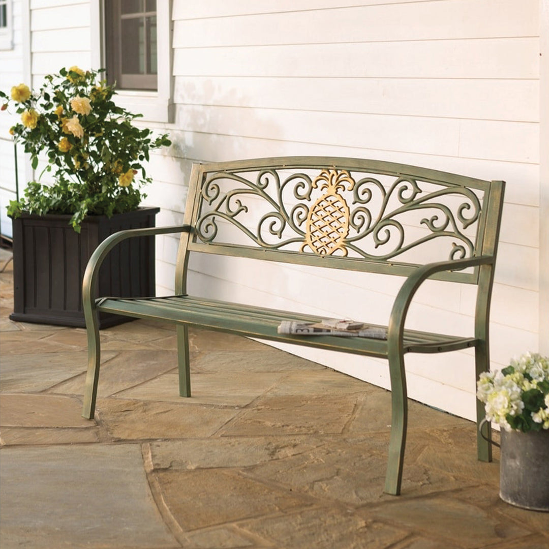 Verdi Pineapple Garden Bench