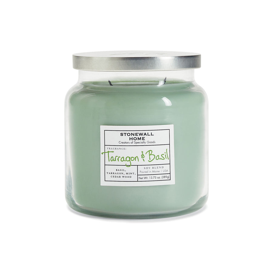 Stonewall Home Tarragon & Basil Candle