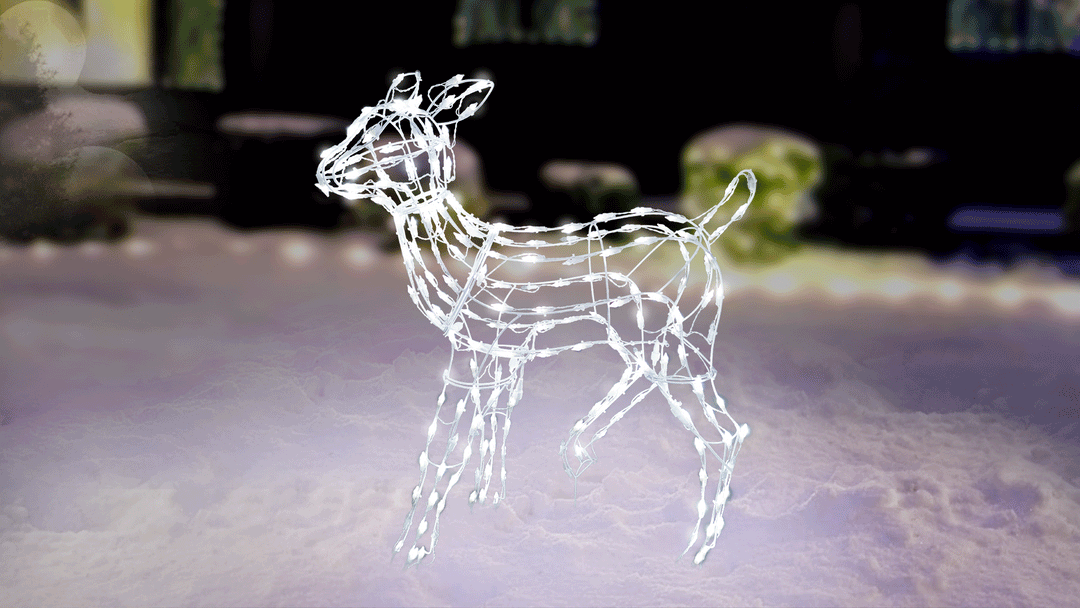 Woodland Fawn LED Light Display