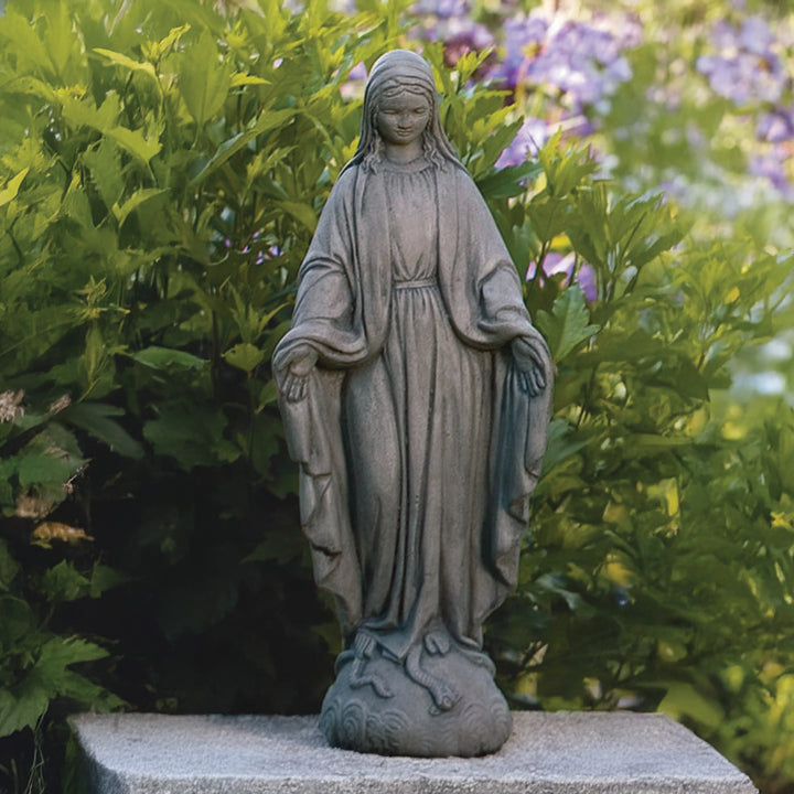 Blessed Mother Statue Classic Patina
