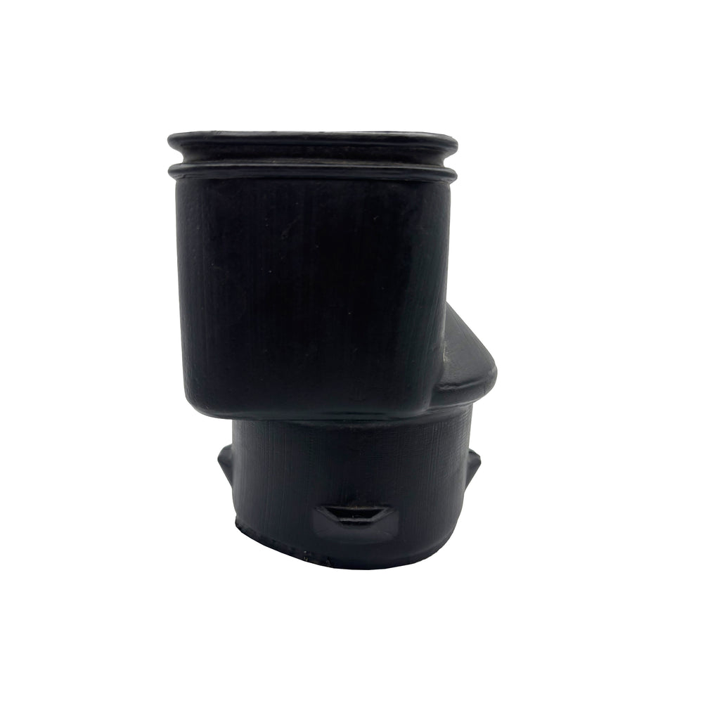 Black Corrugated Pipe Downspout Fitting