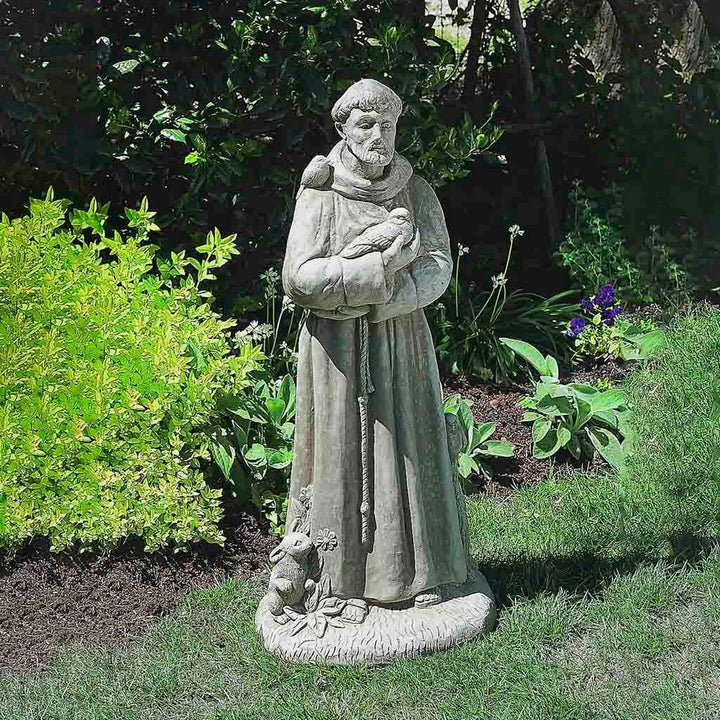 36 Inch Saint Francis With Animals