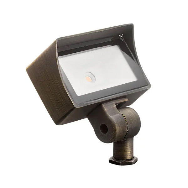 Kichler LED Integrated Wash Accent Light Centennial Brass