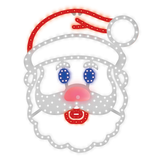 Motion & Singing Santa LED, 16"