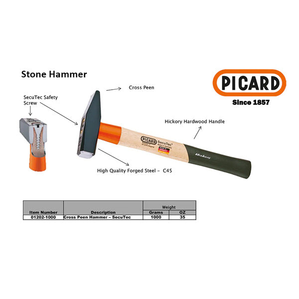 Pave Tool Picard Stone Hammer