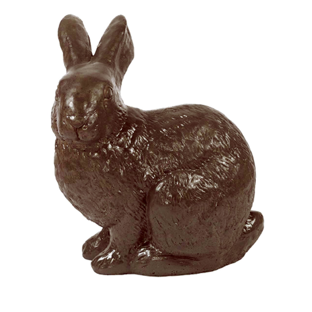 Garden Bunny Statue Espresso