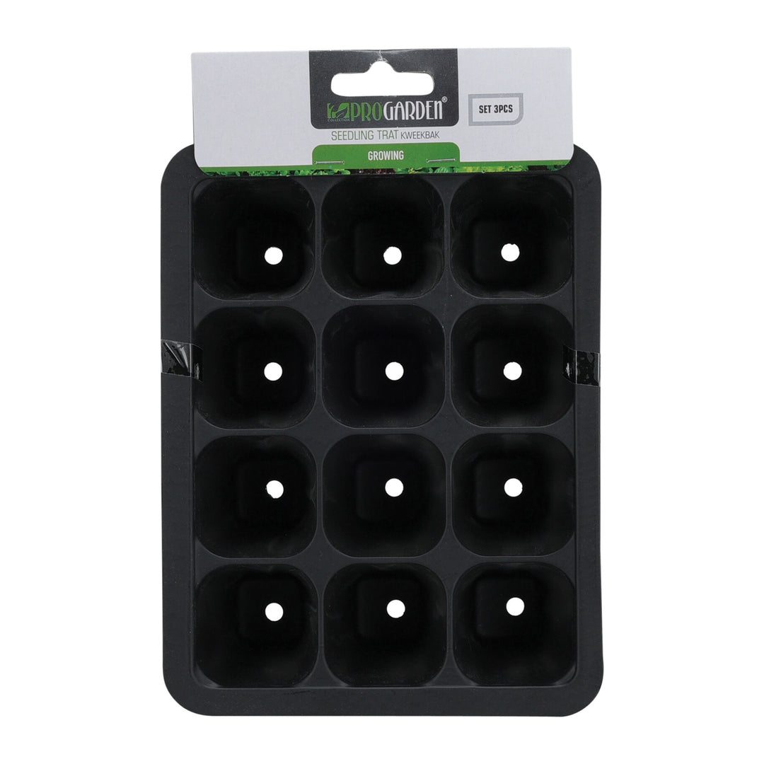 Pack Of 3 Seeding Trays