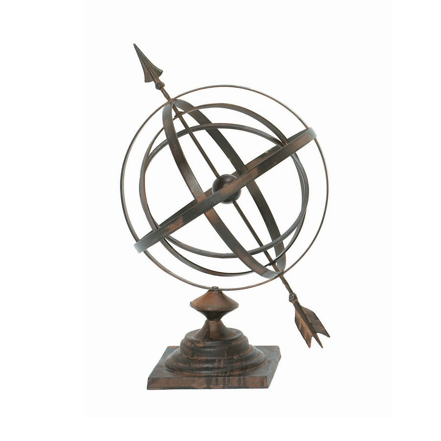 Metal Garden Arrow Sphere