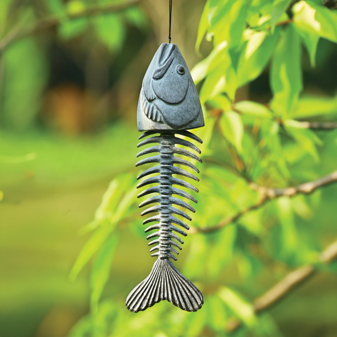 Fish Skeleton Wind Chime