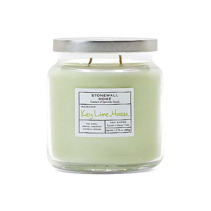 Stonewall Home Key Lime Mousse Candle Jar