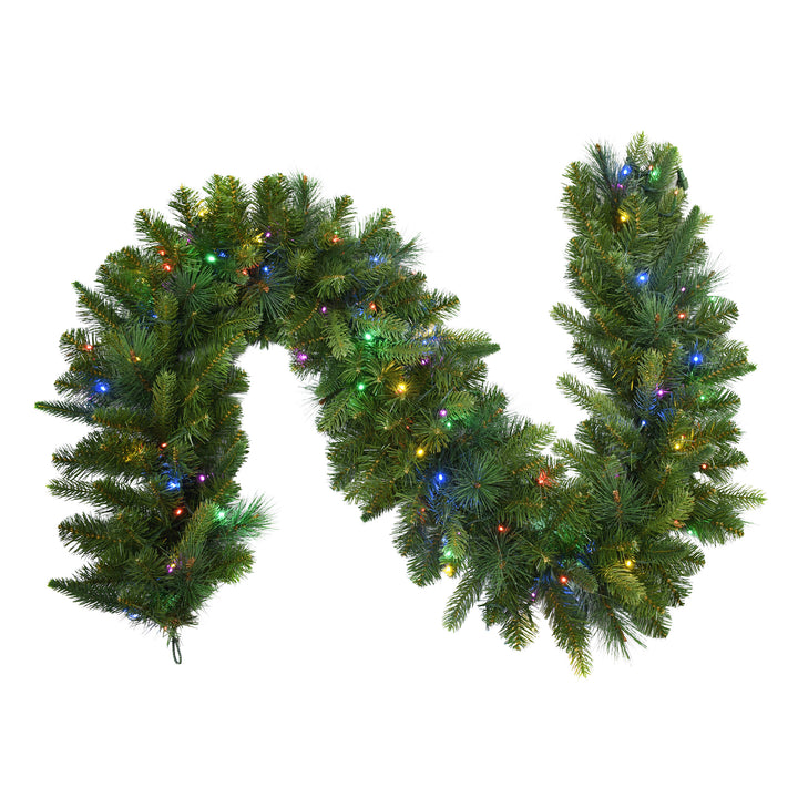 Artificial Pine Garland with Starry Lights