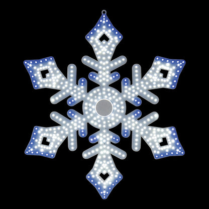 Hi-Vibrant Snowflakes Style 3 - 24"