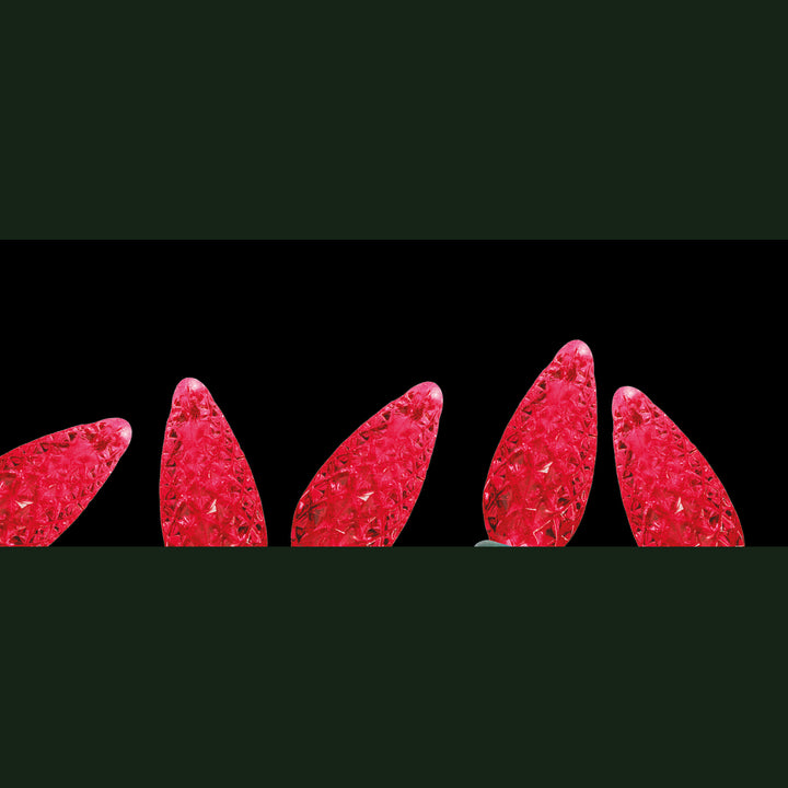 Italian "Heavy Duty" Mini LED String Light Red