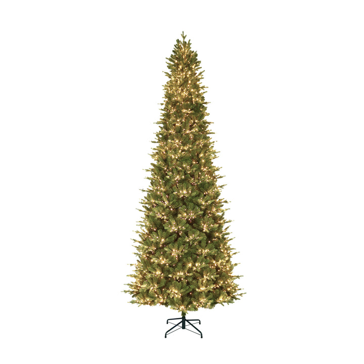 Alberta Spruce Life-Like Artificial Christmas Tree 12 Feet Slim