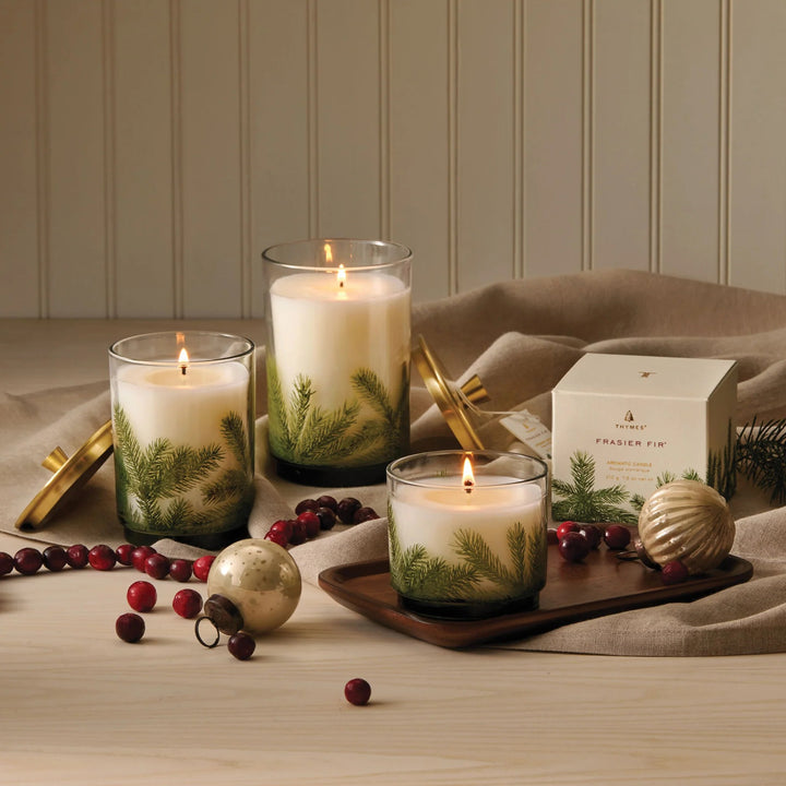 Thymes Frasier Fir Candle Heritage Collection Luminary