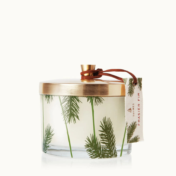 Thymes Frasier Fir Candle Heritage Collection 3-Wick, 11.5 Ounces