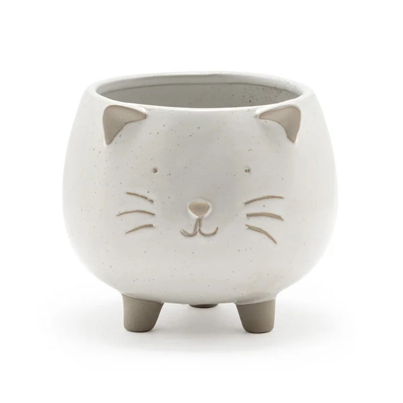 Ceramic Cat Planter