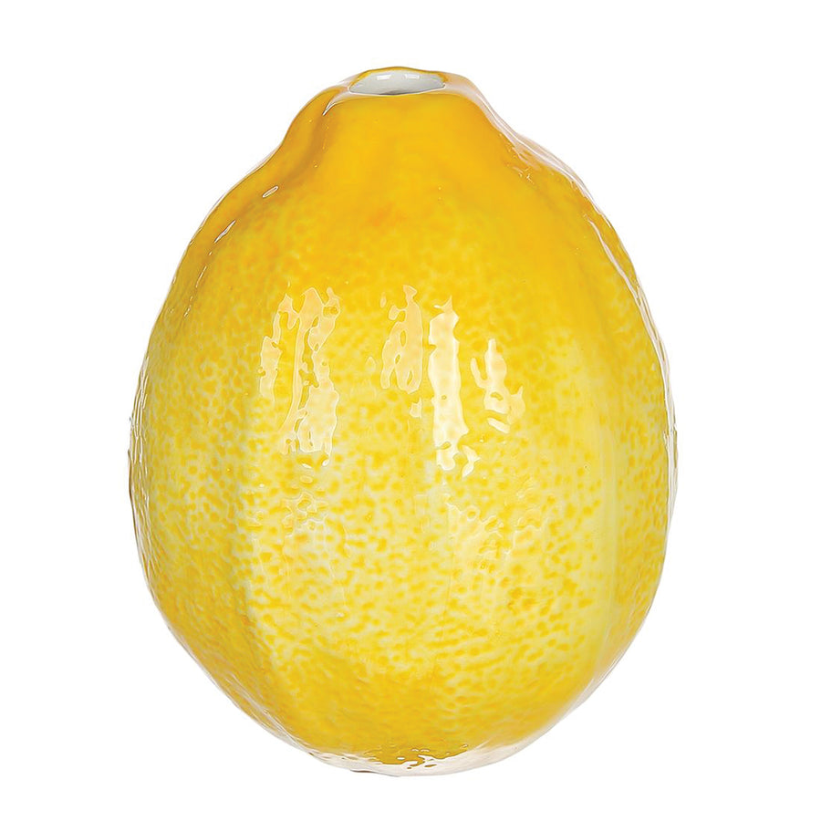Ceramic Lemon Bud Vase