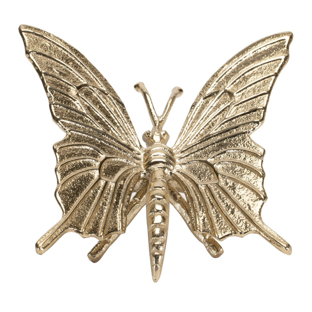 Gold Butterfly Sculpture