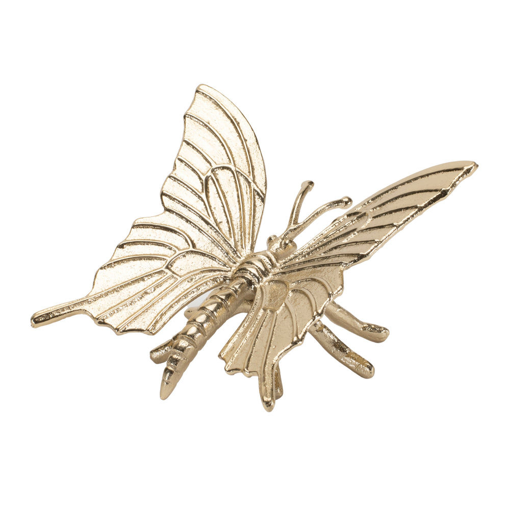 Gold Butterfly Sculpture