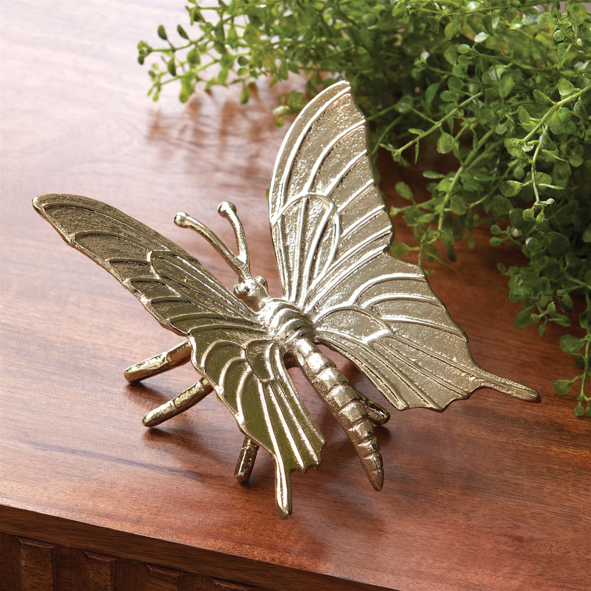 Gold Butterfly Sculpture